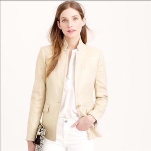 J Crew Regent Blazer in Metallic